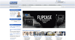 Desktop Screenshot of procaseshop.de