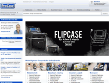 Tablet Screenshot of procaseshop.de